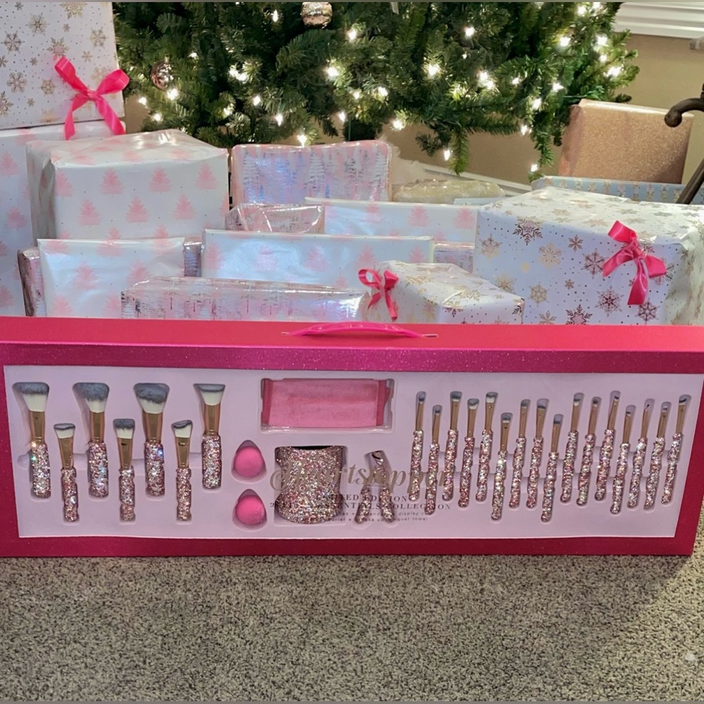 Heartstopper LIMITED EDITION Bling 28 piece brush set!!💖 TikTok famous!